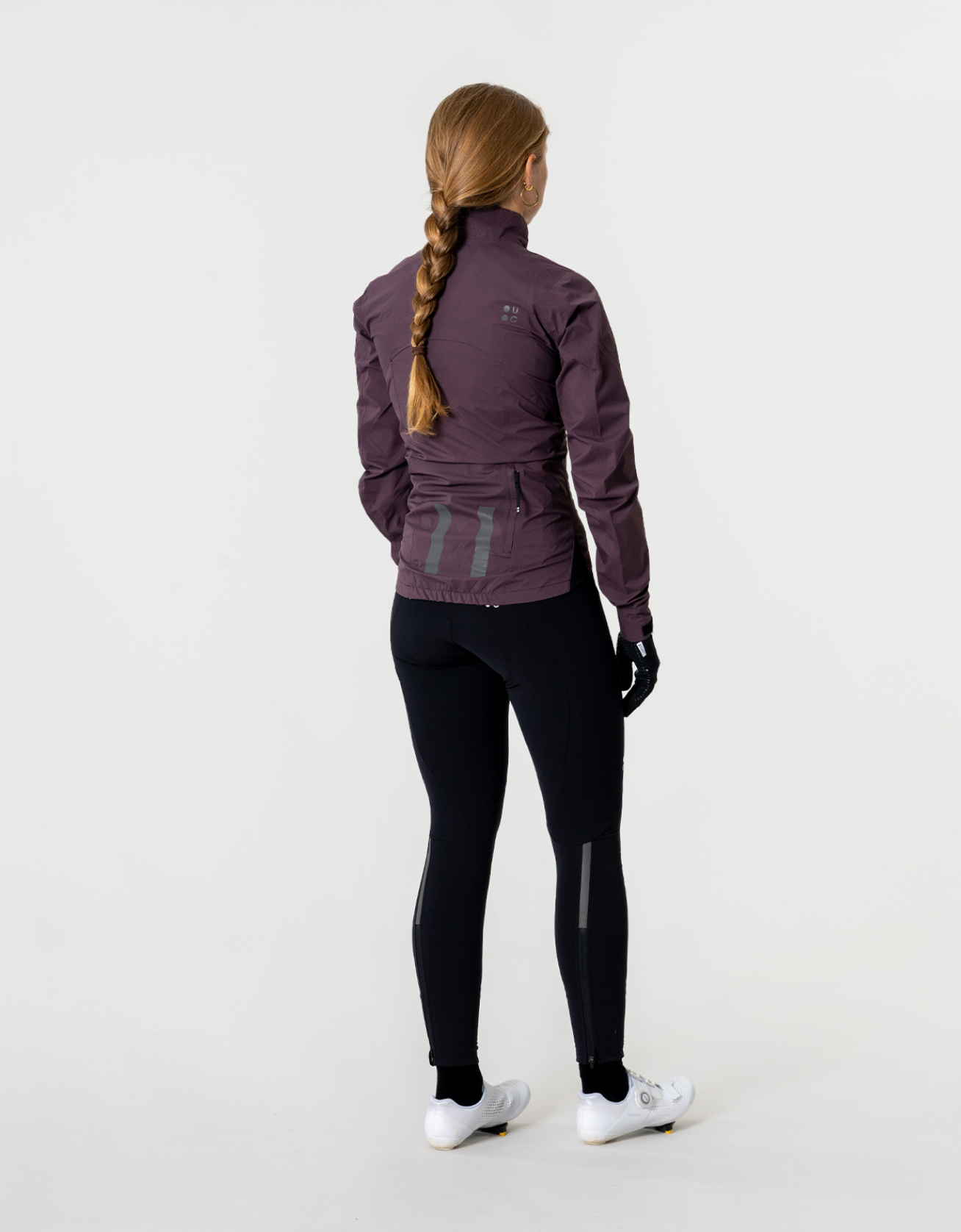 Chroma Rain Jacket Womens Basalt Purple